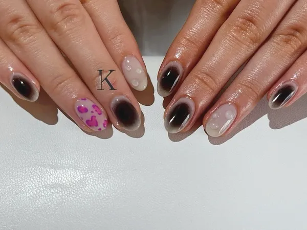 【新小岩】ヒョウ柄ネイル 【KLARIZZEパラジェル登録サ...