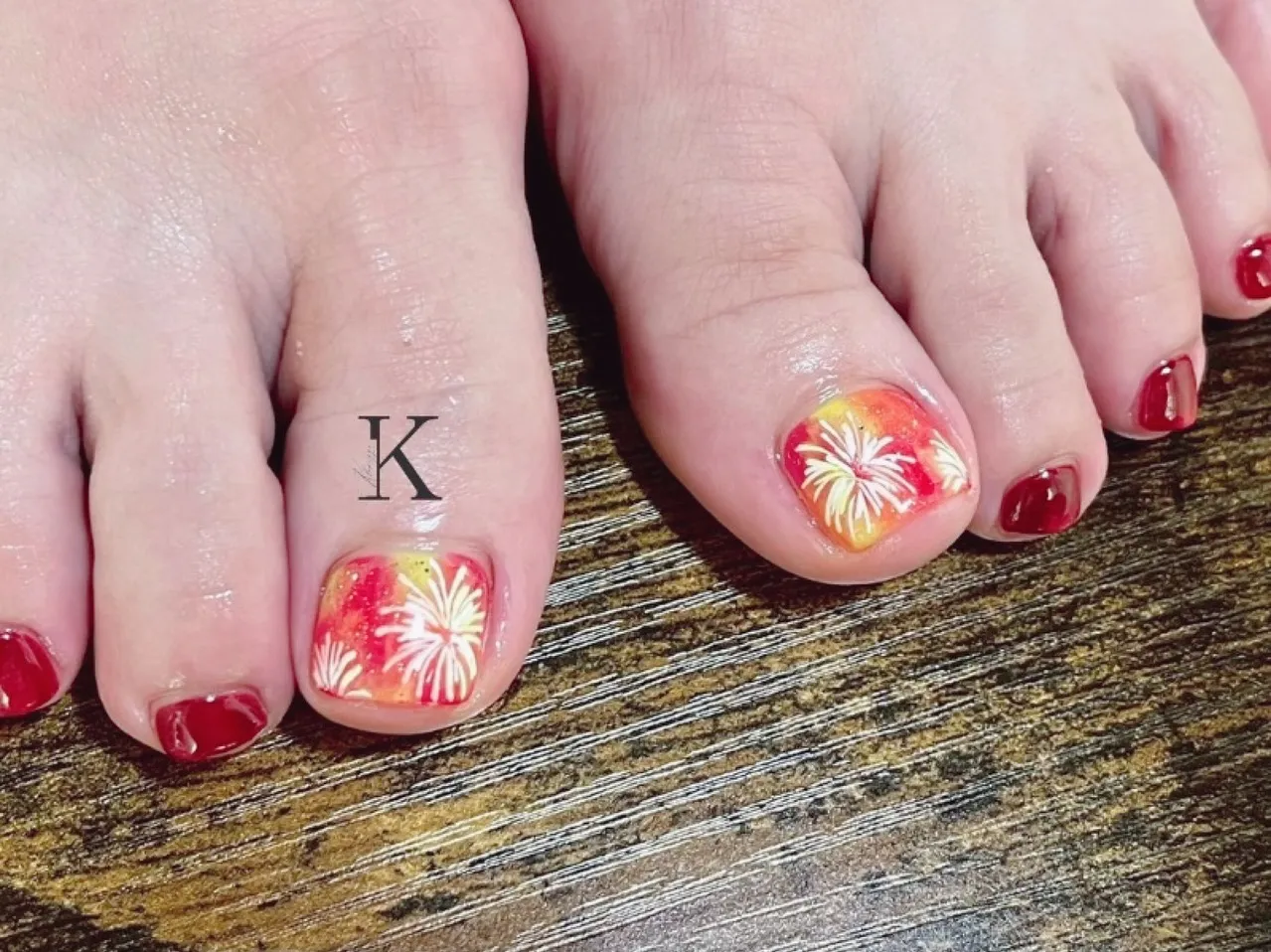 【新小岩】夏フットネイル 【KLARIZZEパラジェル登録サ...
