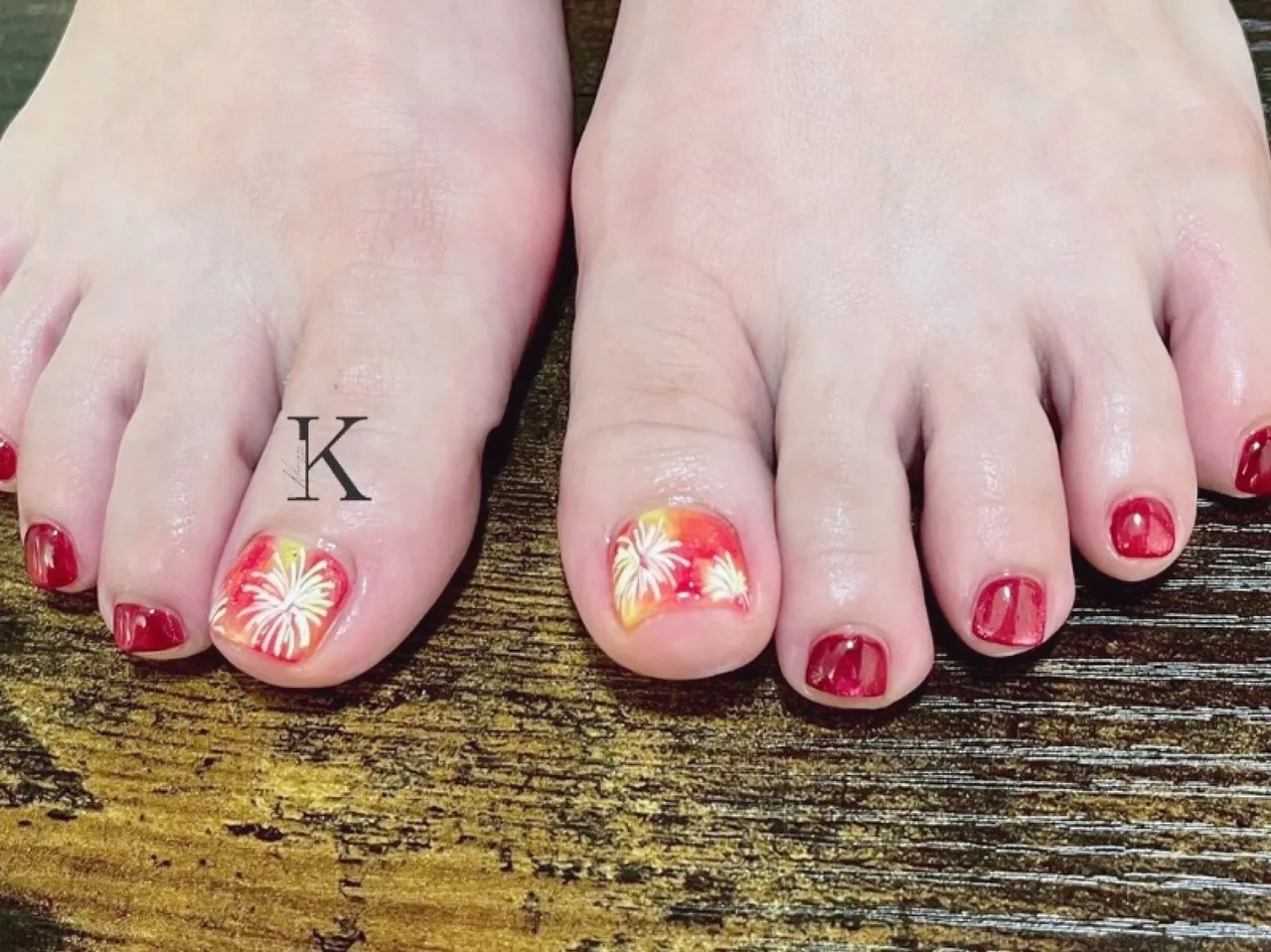 【新小岩】夏フットネイル 【KLARIZZEパラジェル登録サ...