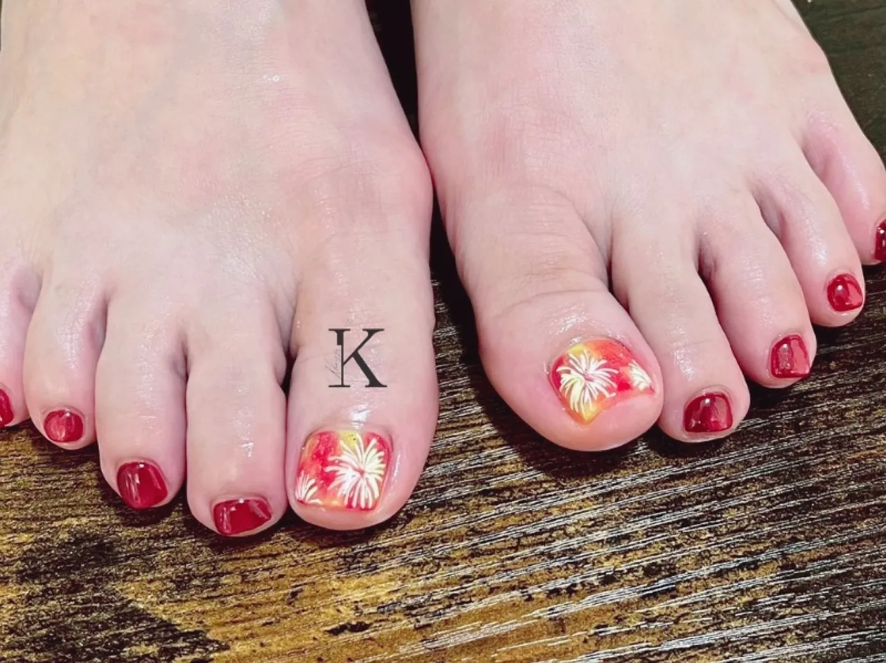 【新小岩】夏フットネイル 【KLARIZZEパラジェル登録サ...