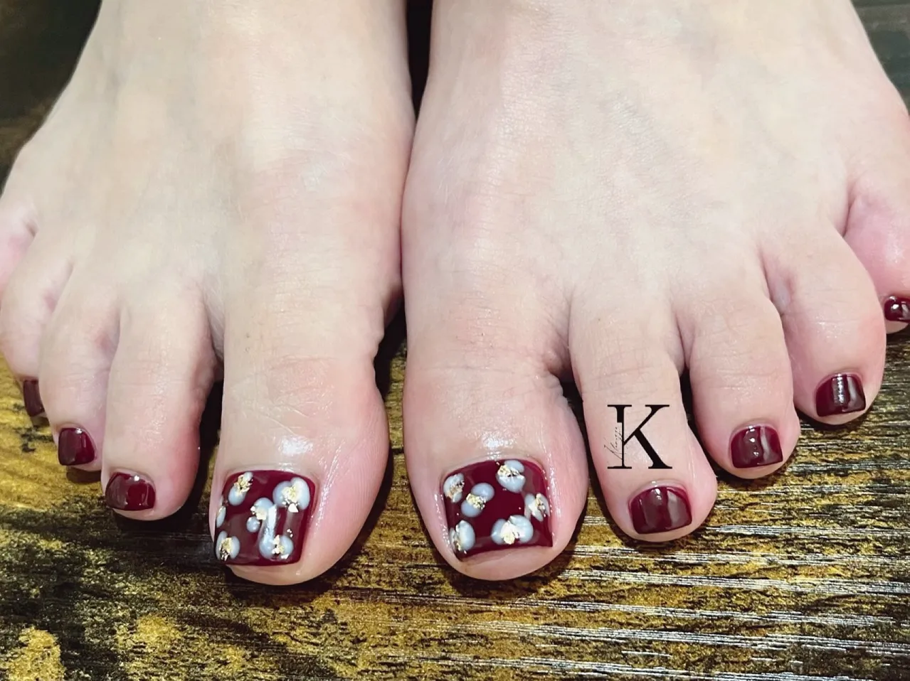 【新小岩】大人秋フットネイル 【KLARIZZEパラジェル登...