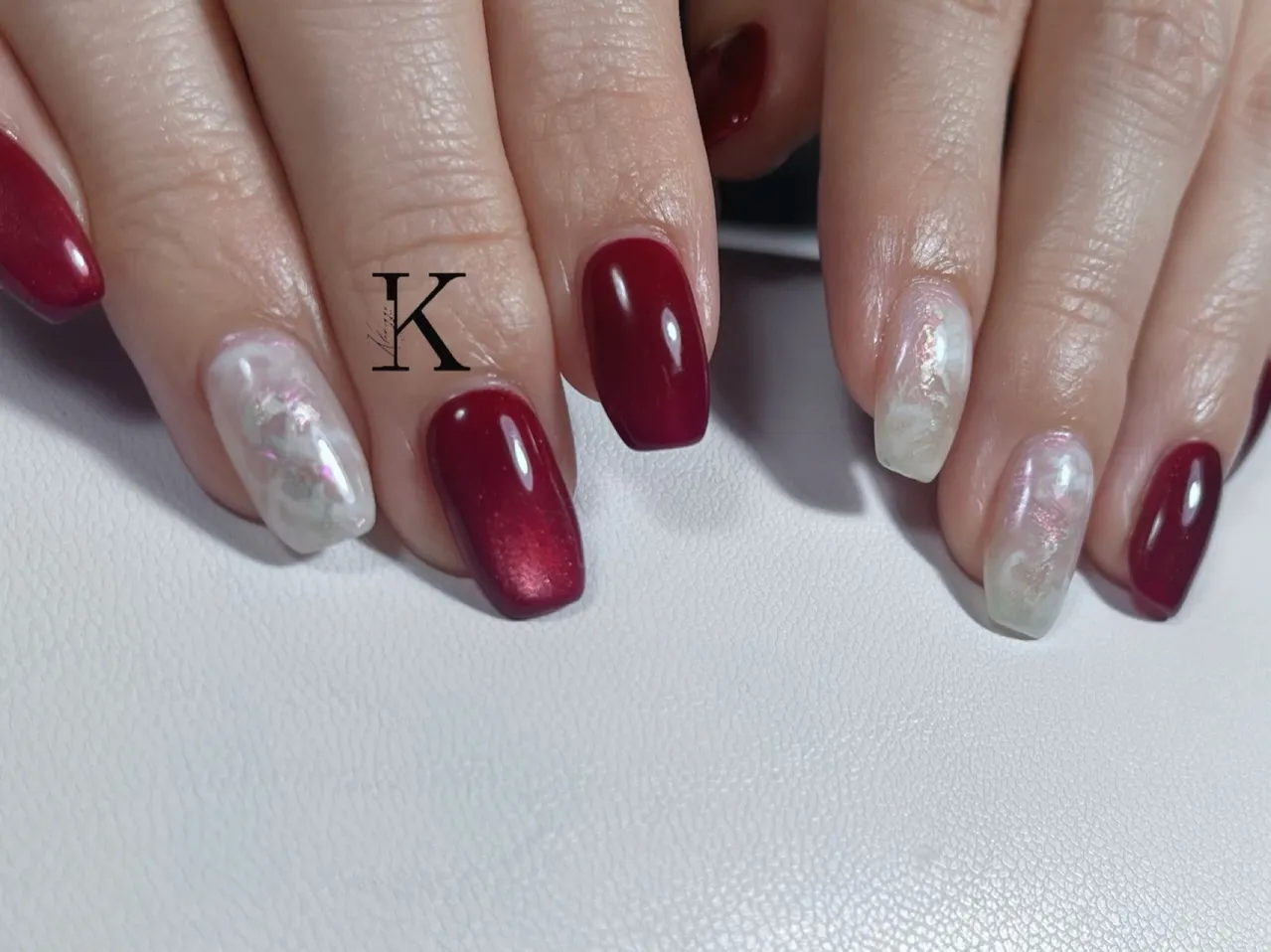 【新小岩】クリスマスカラーなネイル 【KLARIZZEパラジ...