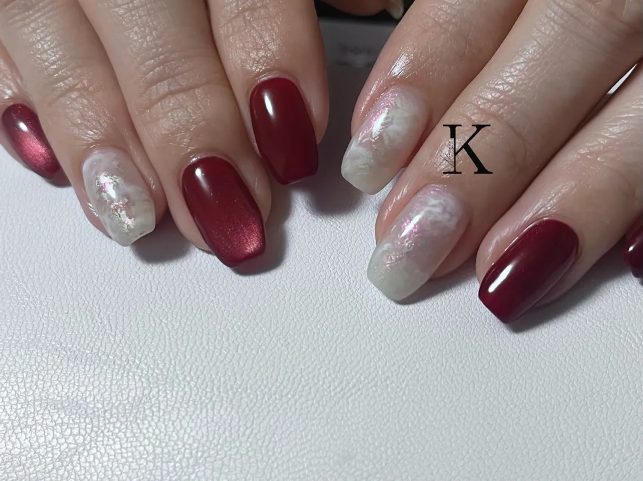 【新小岩】クリスマスカラーなネイル 【KLARIZZEパラジ...