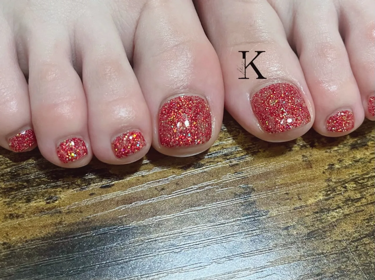 【新小岩】 ラメフットネイル【KLARIZZEパラジェル登録...