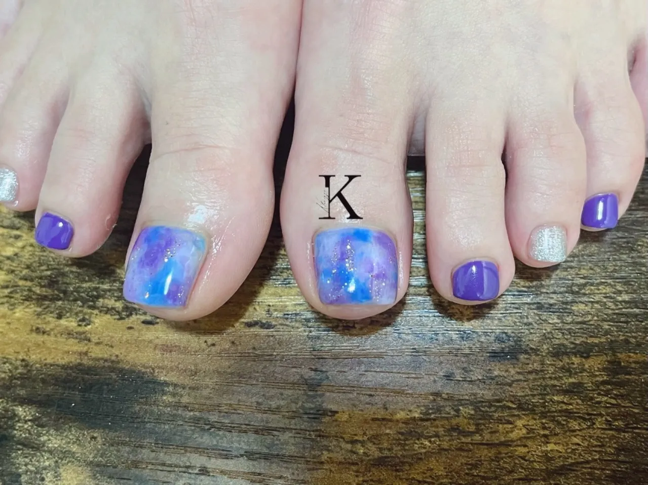 【新小岩】 梅雨フットネイル【KLARIZZEパラジェル登録...