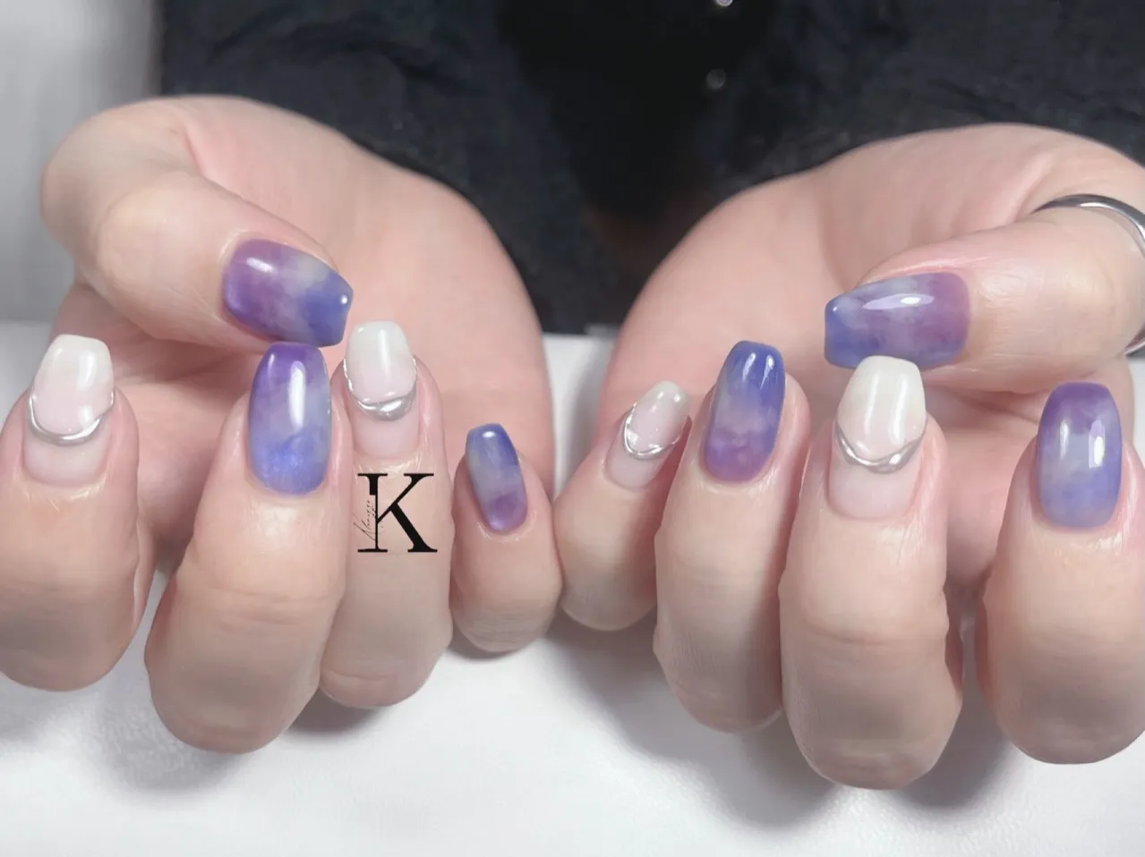 【新小岩】梅雨色ネイル 【KLARIZZEパラジェル登録サロ...