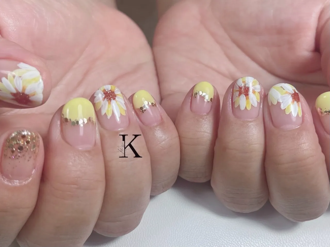 【新小岩】 ひまわりネイル【KLARIZZEパラジェル登録サ...
