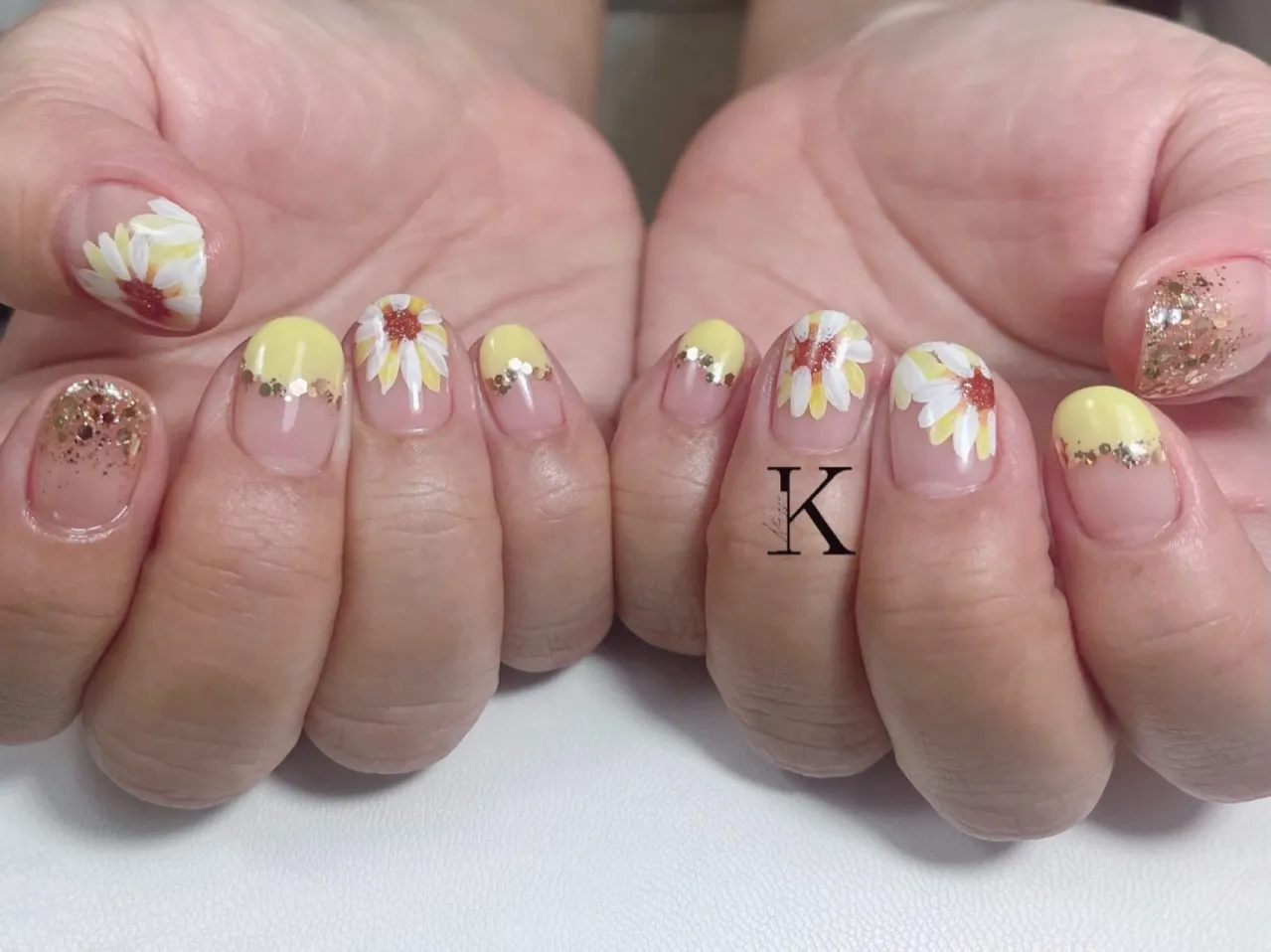 【新小岩】 ひまわりネイル【KLARIZZEパラジェル登録サ...